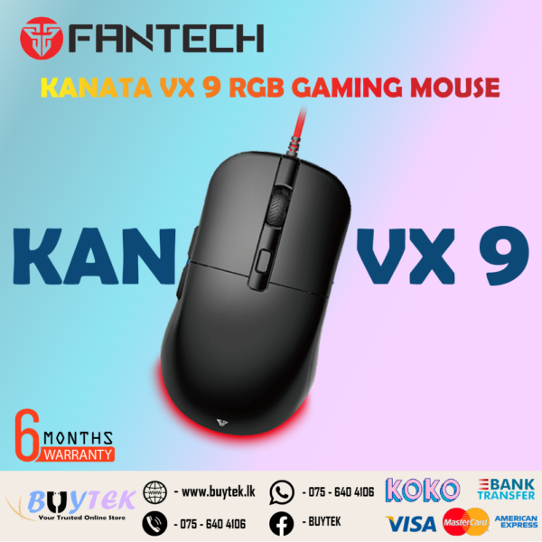 FANTECH KANATA VX9 RGB GAMING MOUSE