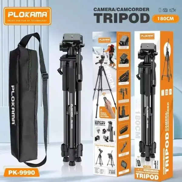 http://Plokama%20PK-9990%20180cm%20Professional%20Tripod